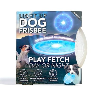 Frisbee za pse SATZUMA, svetleč