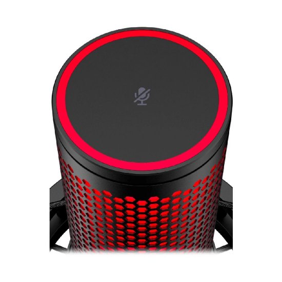 Mikrofon HyperX QuadCast 2 872V1AA, namizni, črno-rdeč