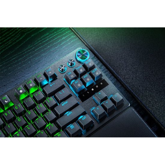 Tipkovnica RAZER Huntsman V3 Pro Tenkeyless 8KHz, Analog Optical Switch Gen 2, RGB, US Layout, USB, črna