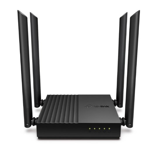 Router TP-LINK Archer C64, AC1200, 802.11a/b/g/n/ac, 4x 10/100/1000 LAN + WAN, 4 antene, brezžični