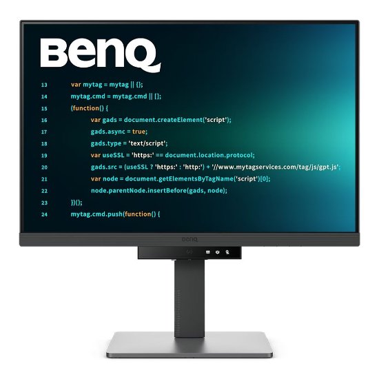 Monitor 24,1" BENQ RD240Q 9H.LLXLA.TBE, WQXGA, IPS, 60Hz, 5ms, 300cd/m2, pivot, zvočniki, črn