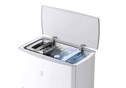 Robotski sesalnik ECOVACS DEEBOT T20 OMNI, sa postajo za samopražnjenje i samočišćenje, beli