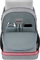Nahrbtnik za prenosnik WENGER Quadma, 16", sivi