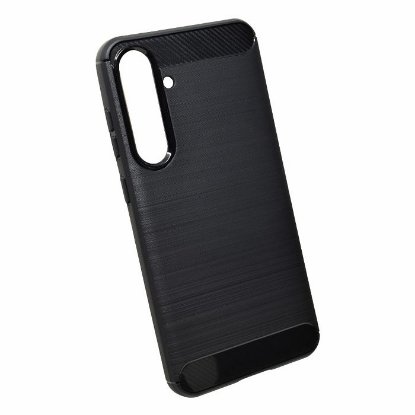 Ovitek +CLASS TPU Carbon Matte, za Samsung Galaxy S24 (S921B), S25 (S931B), črna
