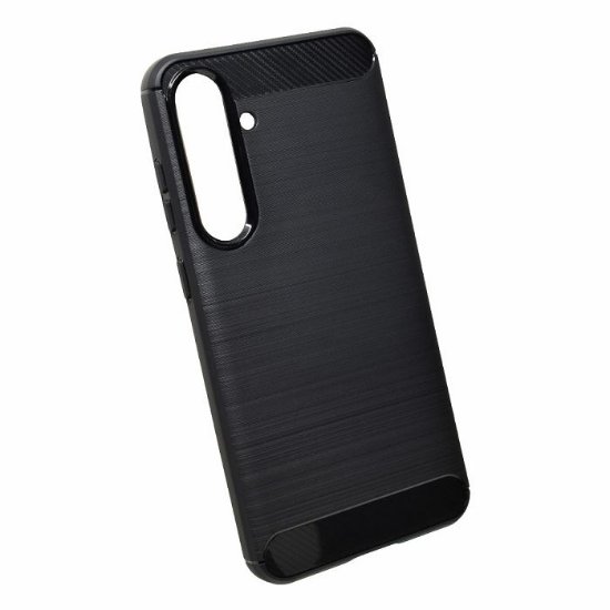 Ovitek +CLASS TPU Carbon Matte, za Samsung Galaxy S24 (S921B), S25 (S931B), črna