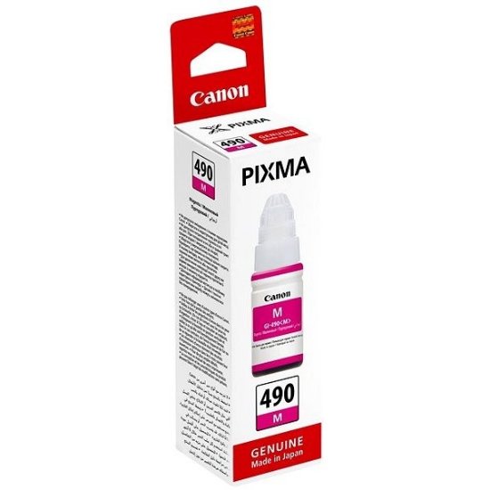 Kartuša CANON GI-490M, za Pixma G1400/2400/3400, magenta