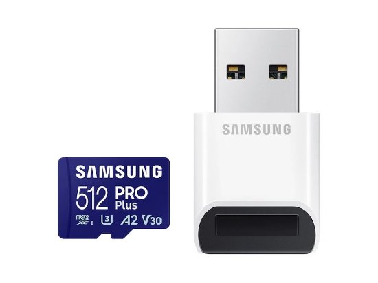 Pomnilniška kartica SAMSUNG, MicroSDXC, 512GB PRO Plus, MB-MD512SB/WW, class 10