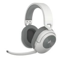 slušalke CORSAIR HS55 Wireless, brezžične, mikrofon, bele
