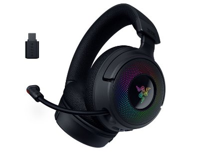 slušalke RAZER Kraken V4 Wireless, brezžične, Bluetooth, črne