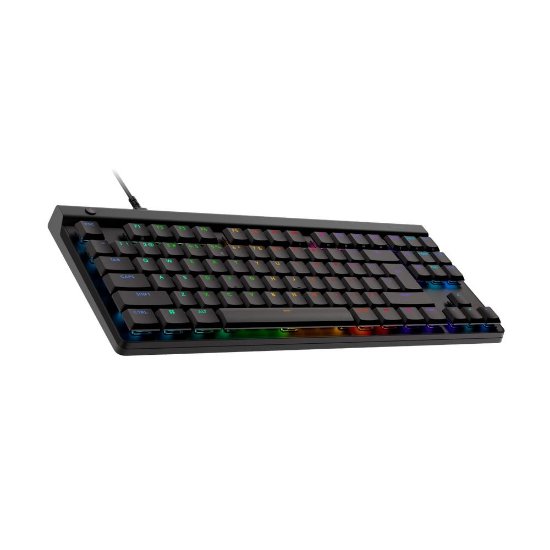 Tipkovnica LOGITECH Gaming G515 TKL, Tactile switch, RGB, mehanička, US Layout, USB, črna