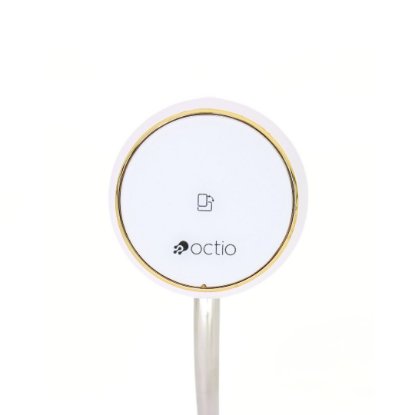 Polnilec OCTIO Volta Omnis, 4u1, 15W, za smartphone, AirPods, Apple Watch, lučke, brezžični, beli