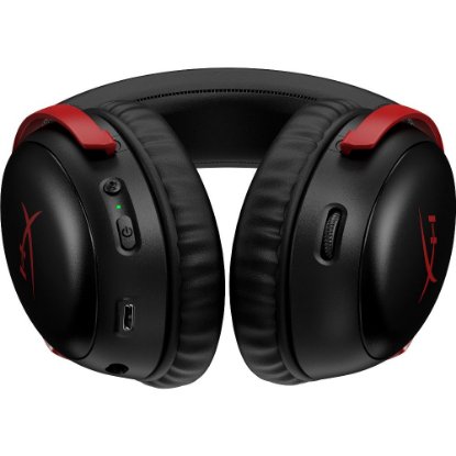 Slušalke HyperX Cloud III S Wireless, DTS, brezžične, črno-rdeče