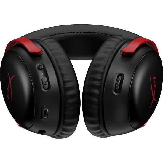 Slušalke HyperX Cloud III S Wireless, DTS, brezžične, črno-rdeče