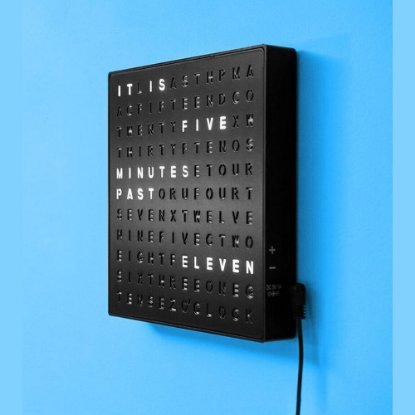 Ura SATZUMA Word Clock