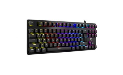 Tipkovnica WHITE SHARK GK-1925 Spartan, RGB, črna, USB