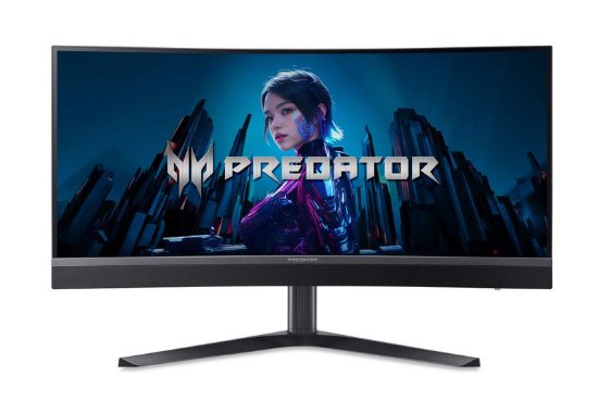 Gaming monitor 34" ACER Predator X34 V3bmiiphuzx UM.CXXEE.301, UWQHD, VA, 180Hz, 1ms, 1000cd/m2, FreeSync, ukrivljen, zvočnici, črni
