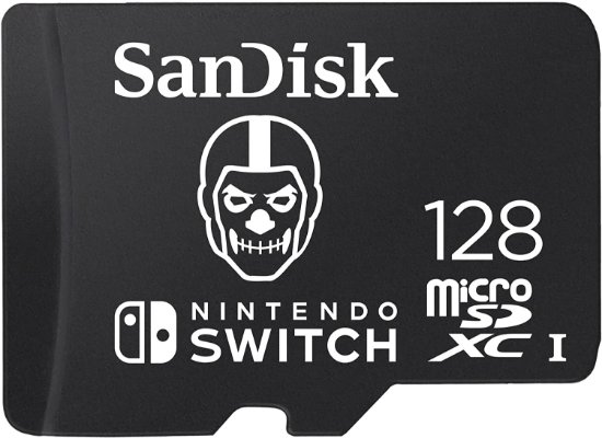 Pomnilniška kartica SANDISK Fortnite Edition, Skull Trooper, microSDXC, 128GB, SDSQXAO-128G-GN6ZG, UHS-I