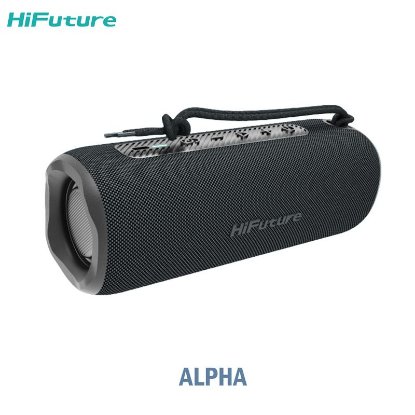 Zvočnik HIFUTURE Alpha, bluetooth, vodoodporen, 20W, črn