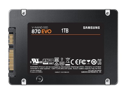 SSD 1TB SAMSUNG 870 EVO, MZ-77E1T0B/EU, 560/530 MB/s