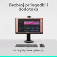 Miška LOGITECH MX Master 4, optična, brezžična, BT, črna