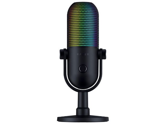 Mikrofon RAZER Seiren V3 Chroma, RGB, namizni, črni