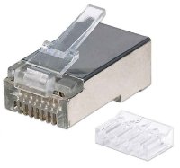 STP konektor INTELLINET Cat6 RJ45 Modular, dvojni zobčasti terminal, 90 kosov