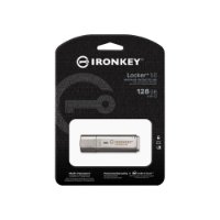 USB pomnilnik 3.2 FLASH DRIVE, 32GB, KINGSTON IronKey Locker+ 50, IKLP50/32GB, siv