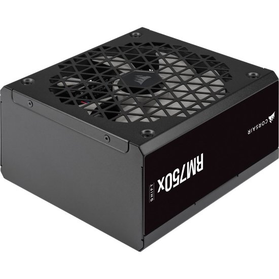 Napajlnik 750W, CORSAIR RM750x Shift, CP-9020251-EU, ATX V3, 140mm vent., 80+ Gold, modularno