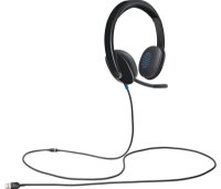 slušalke LOGITECH Headset H540, USB, črne