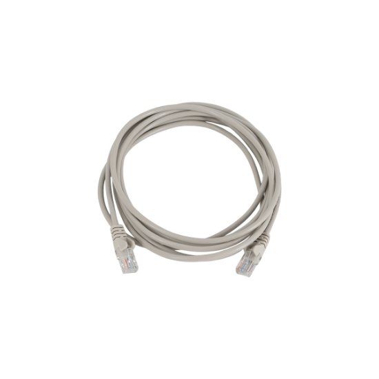 Kabel OCTIO patch CAT6 U/UTP, siv, 3m