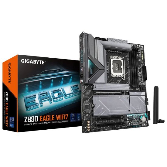 Matična plošča GIGABYTE Z890 Eagle WIFI7, Intel Z890, DDR5, WiFi, ATX, podnožje 1851