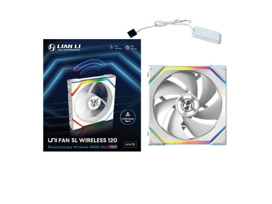 Ventilator LIAN LI UNI FAN SL Wireless, ARGB, 120mm PWM, beli