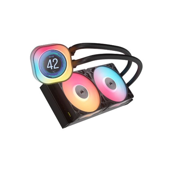 Vodno hlajenje CORSAIR iCUE LINK TITAN RX LCD 240, za Intel i AMD