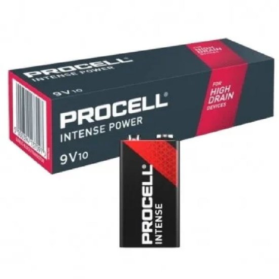 Baterija DURACELL PROCELL Intense MX1604 9V, paket 10 kosov