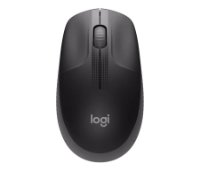 Miška LOGITECH M190, optična, brezžična, 1000dpi, črna