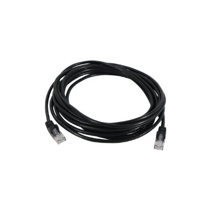 Kabel OCTIO patch CAT6 U/UTP, črn, 5m