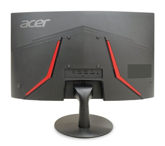 Gaming monitor 23,6" ACER UM.UE0EE.301, FHD, VA, 180 Hz, 1 ms, 250 cd/m2, ukrivljen, zvočniki, črn