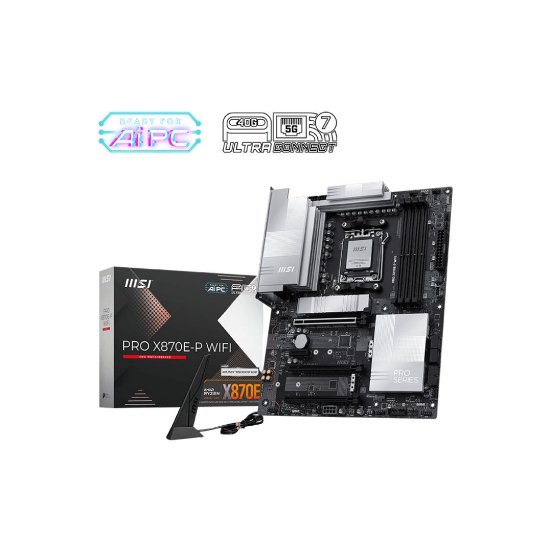 Matična plošča MSI PRO X870E-P WiFi, AMD X870E, DDR5, WiFi, ATX, s. AM5