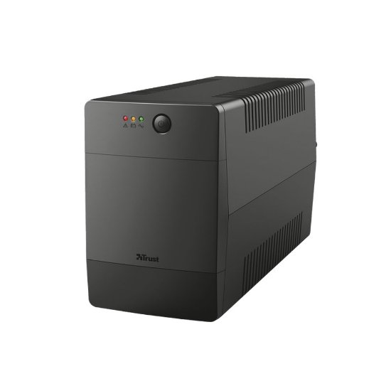 UPS TRUST Paxxon, 1500VA, 900W, 4 šuko, crni