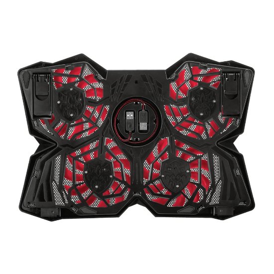 Hlajenje za prenosni računalnik TRUST GXT817 Yozu, do 17,3", črno.