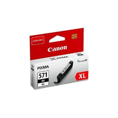 Kartuša CANON CLI-571bk, XL crna, za Pixma MG5750/MG5751/MG6850/MG6851/MG7750/MG7752