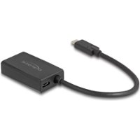 Adapter DELOCK, USB-C (M) na HDMI (Ž), črn