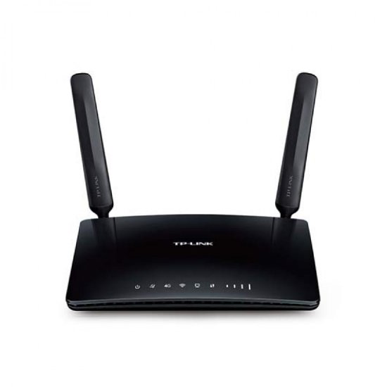 Usmerjevalnik TP-LINK TL-MR200, 3-portni stikalo 10/100, brezžični 3G/4G usmerjevalnik, 3x notranja antena, 2x snemljiva antena