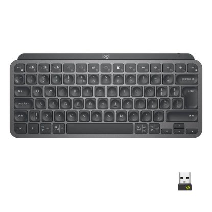 Tipkovnica LOGITECH MX Keys mini, brezžična, BT, siva