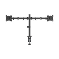 Nosilec za monitor SBOX LCD-352/2-3, namizni, do 32", za 2 monitorja, črn