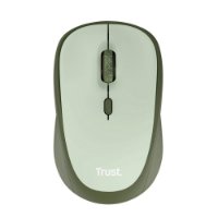 Miška TRUST Yvi+ Silent Wireless Mouse Eco, optična, brezžična, 1600dpi, zeleni