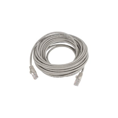 Kabel OCTIO patch CAT6 U/UTP, siv, 10m