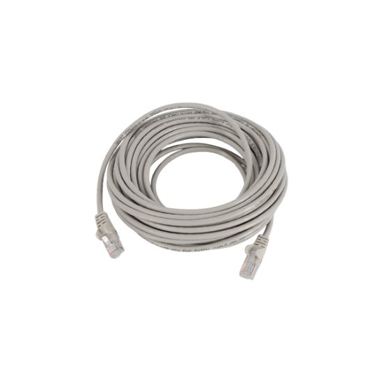 Kabel OCTIO patch CAT6 U/UTP, siv, 10m