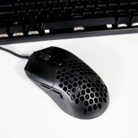 Miška EPOCH Dia, RGB, optična, 12000dpi, črna