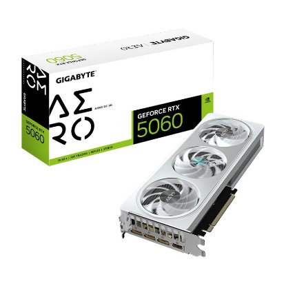 Grafična kartica GIGABYTE GeForce RTX 5060 Aero OC, 8GB GDDR7